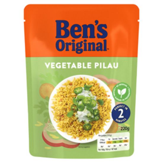 Picture of Bens Exp RTH Veg Pilau Rice 220g x6